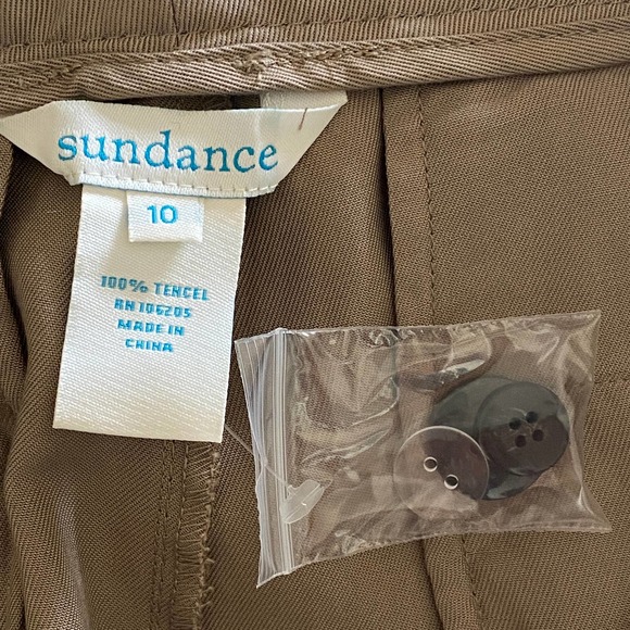 Sundance Westport Brown Pleated Trousers - Picture 11 of 11